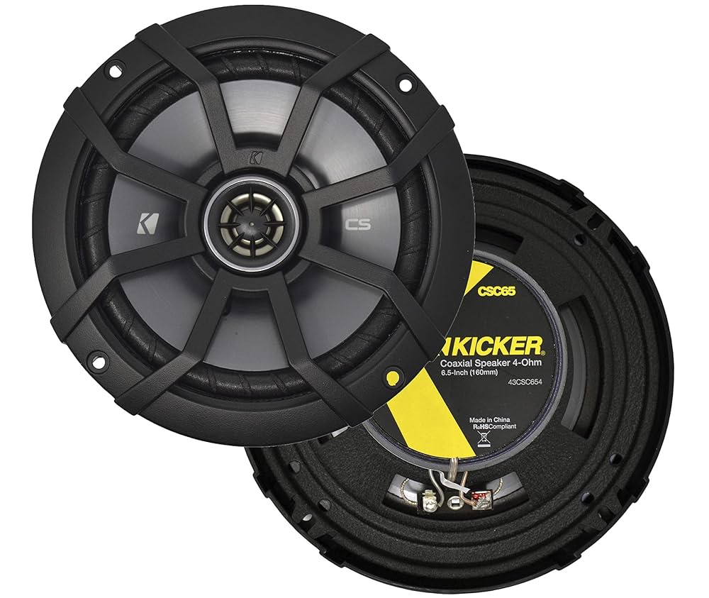p*e様 kicker スピーカー　cs65 KICKER CS Series 6 1/2